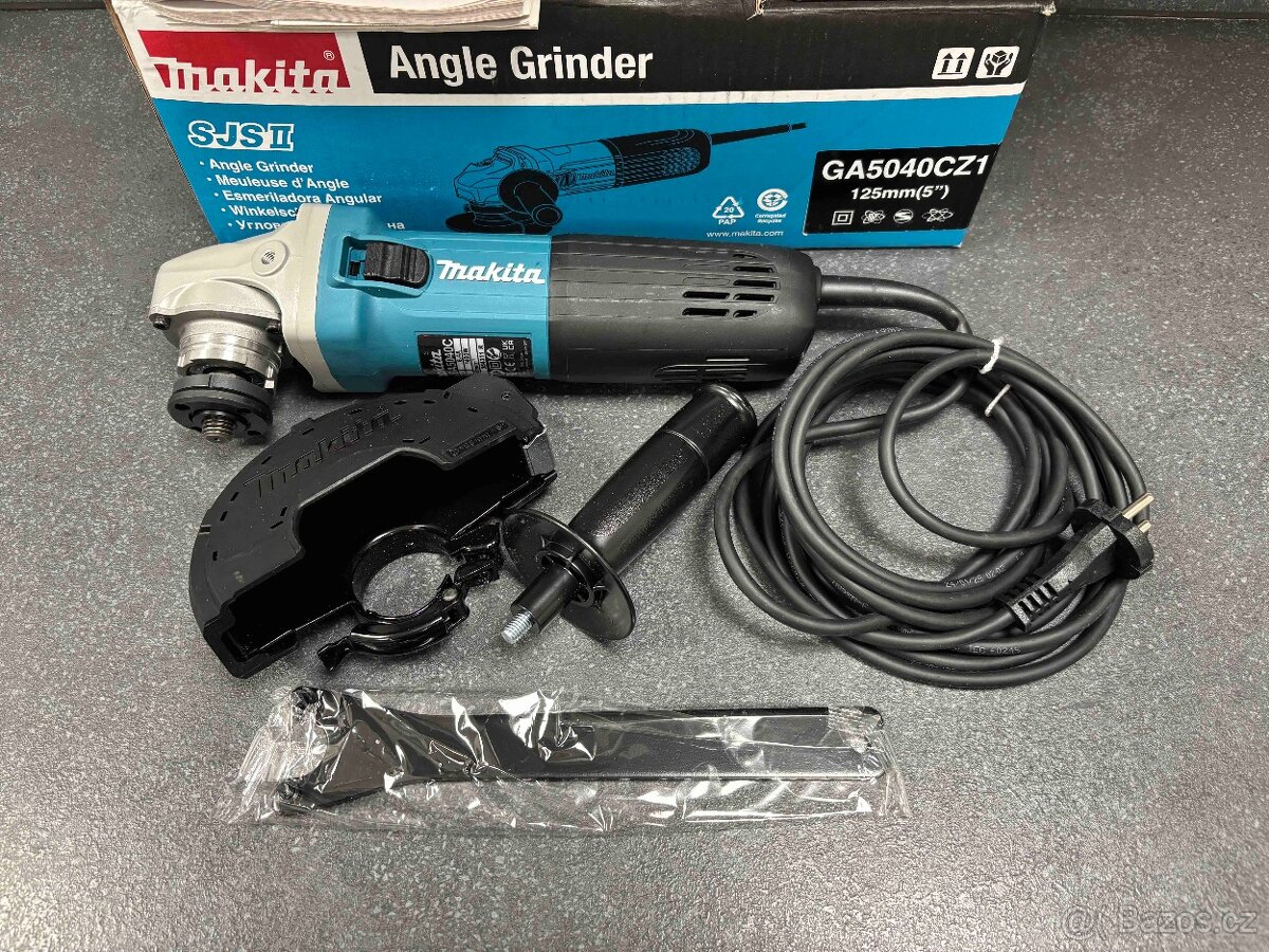 Úhlová bruska Makita GA5040CZ1, 125mm - 2