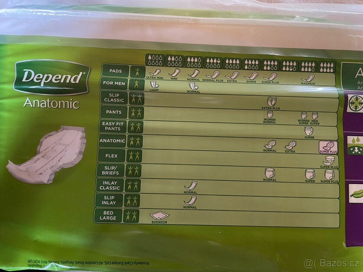 Plenkové kalhotky - Depend - 2