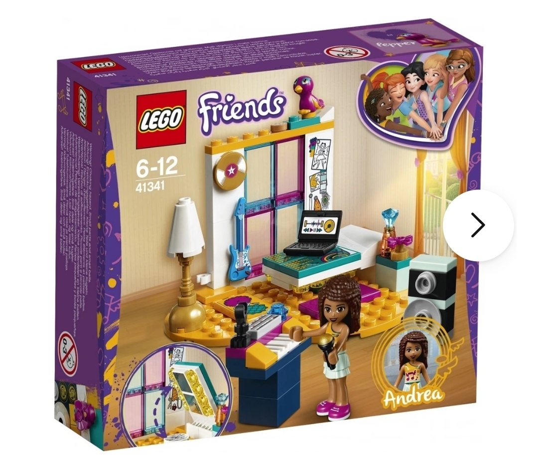 Lego Friends 41341 Andrea a její pokojíček. - 2