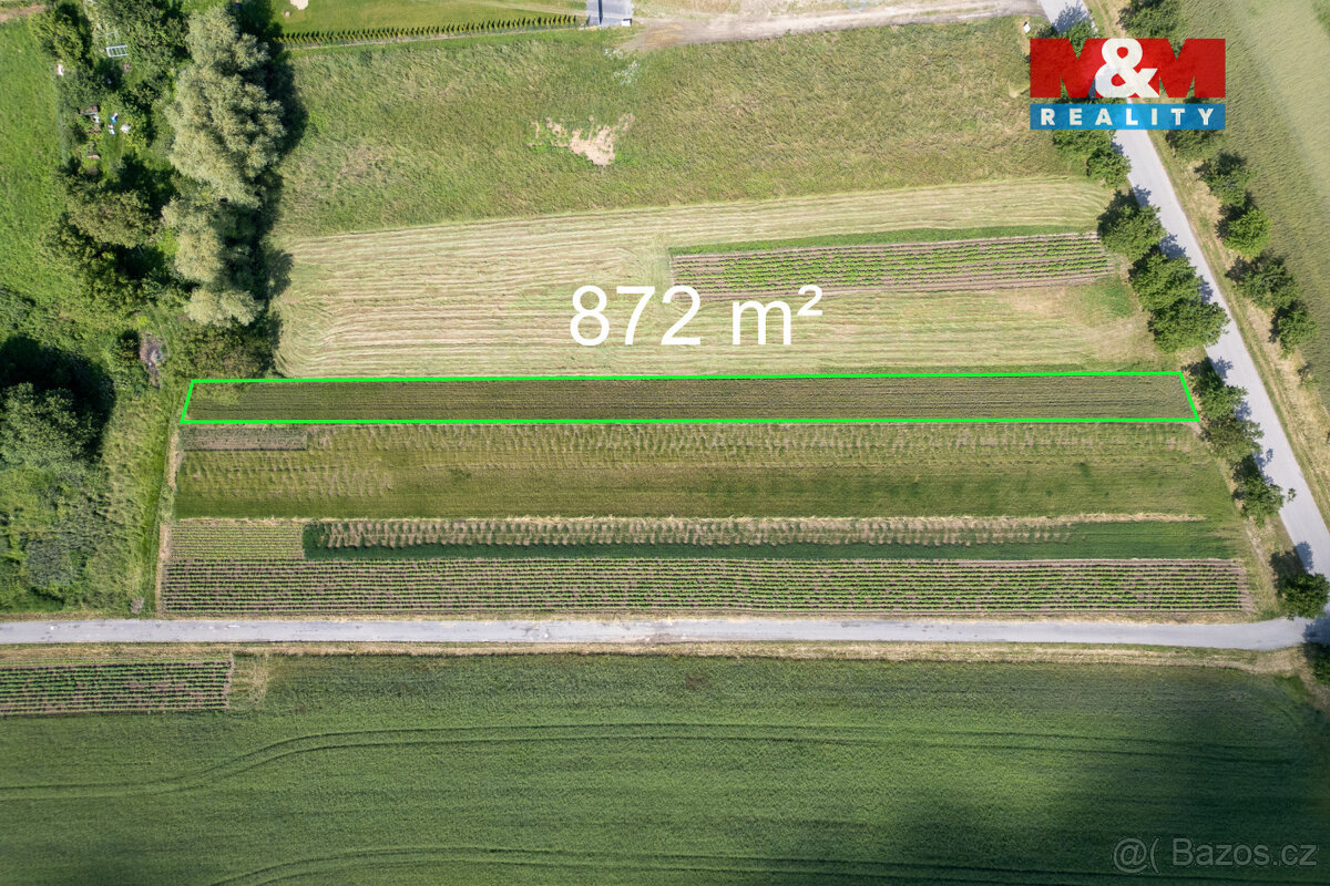 Prodej pole, 872 m², Velký Újezd - 2