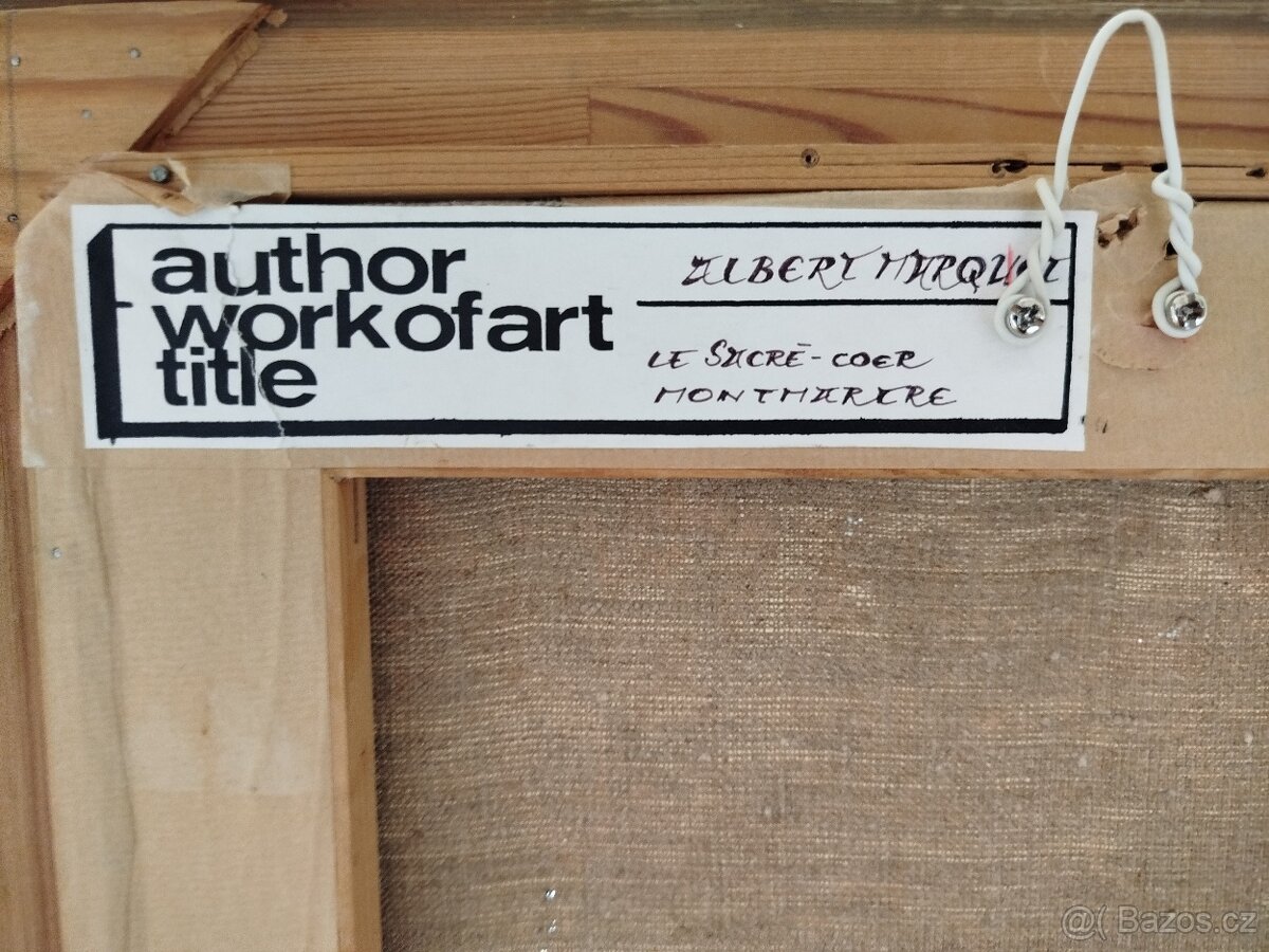 Obraz Le sacré coer - Marquet - 2