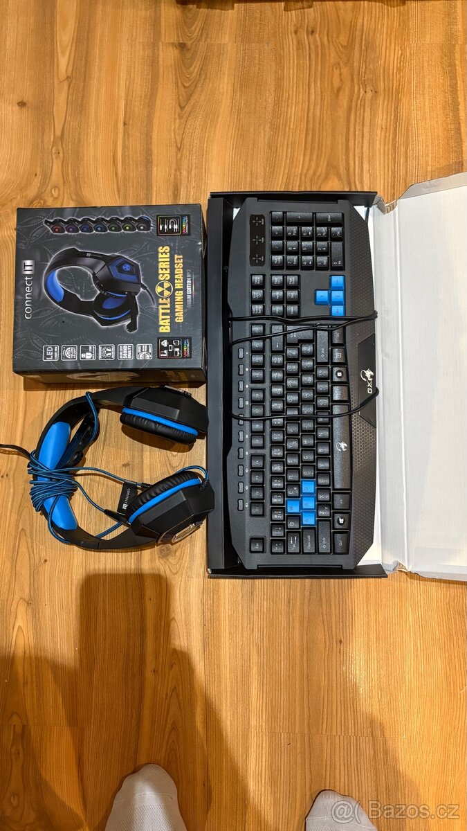 Herní klávesnice + Herní Sluchátka - 2