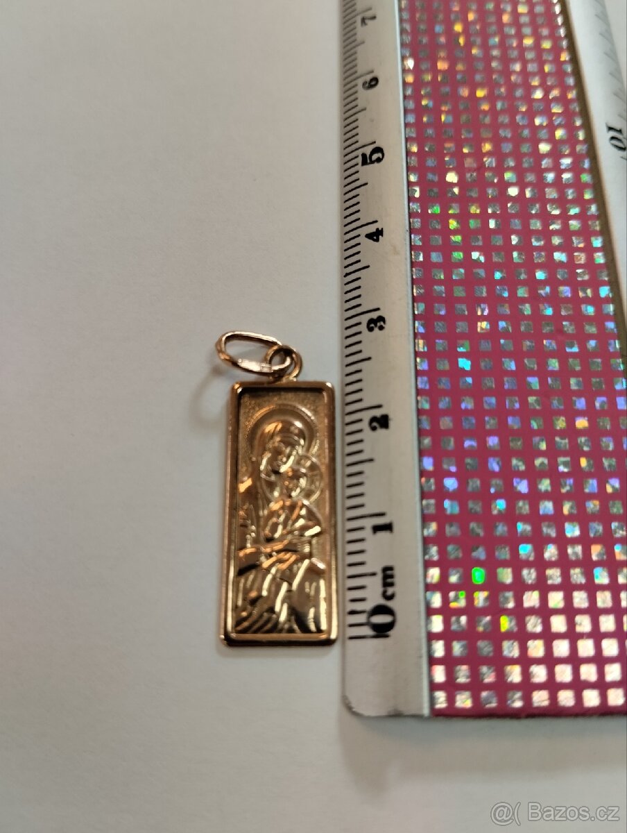 Zlatý přívěsek - 2