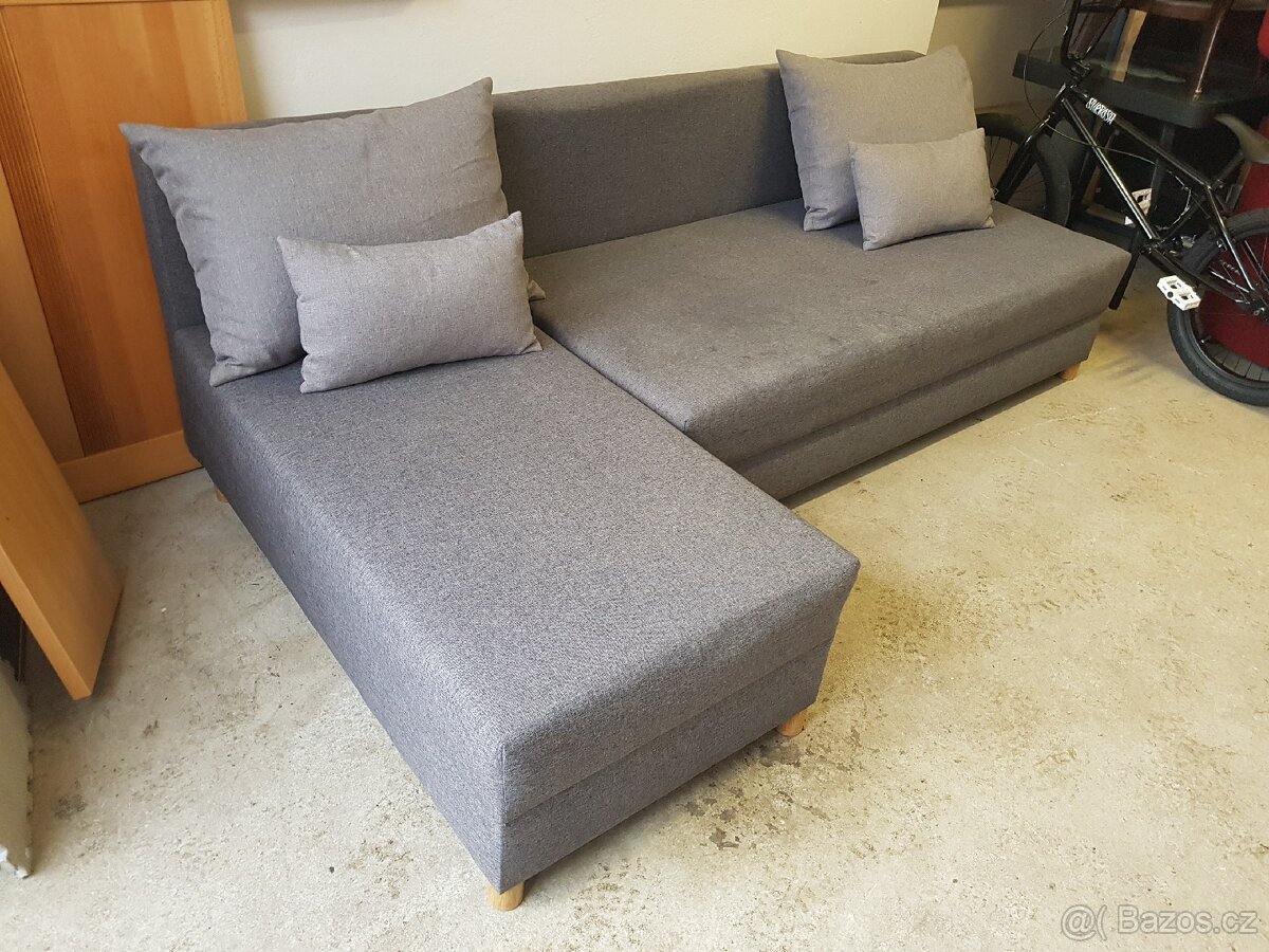 Malý rozkládací gauč s úložným prostorem - 2