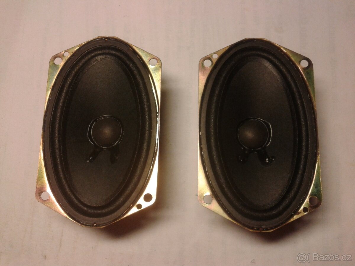 Elipsovité širokopásmové reproduktory - 2