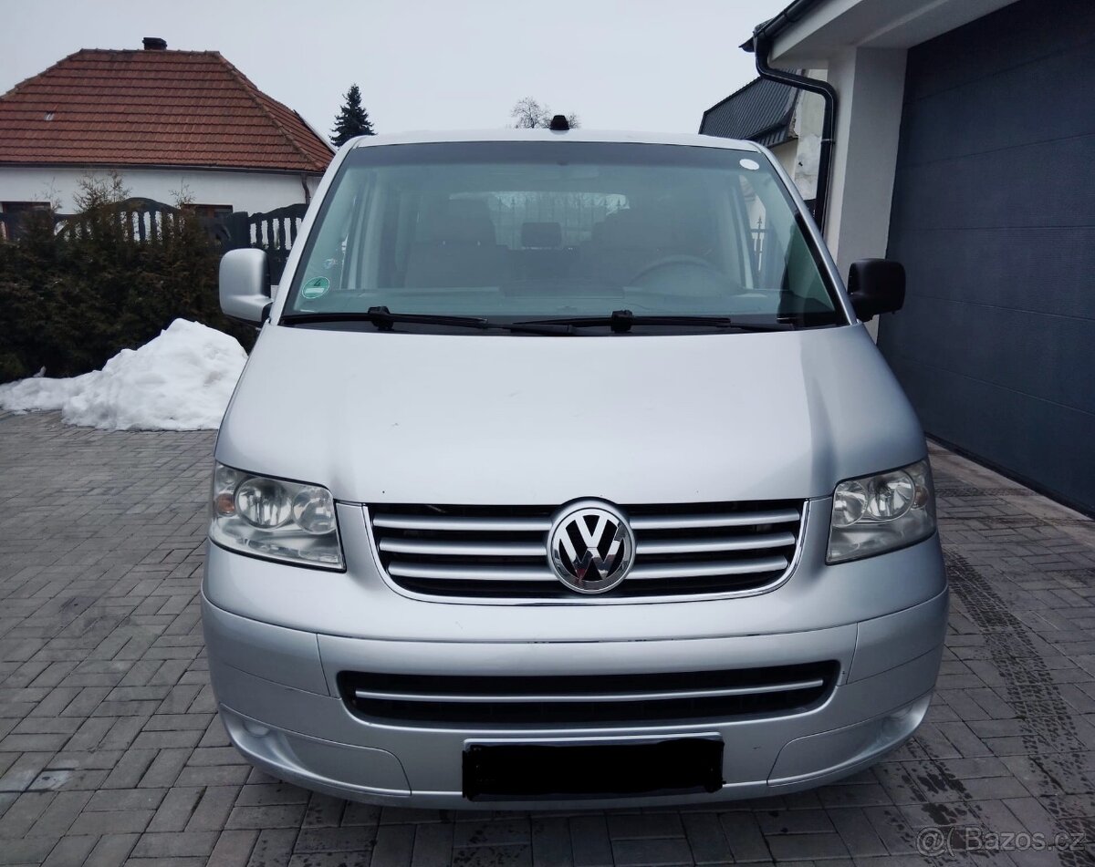 VW MULTIVAN T5 1.9.TDI 7.MÍST RV-2007 2.MAJITEL DOVOZ DE - 2