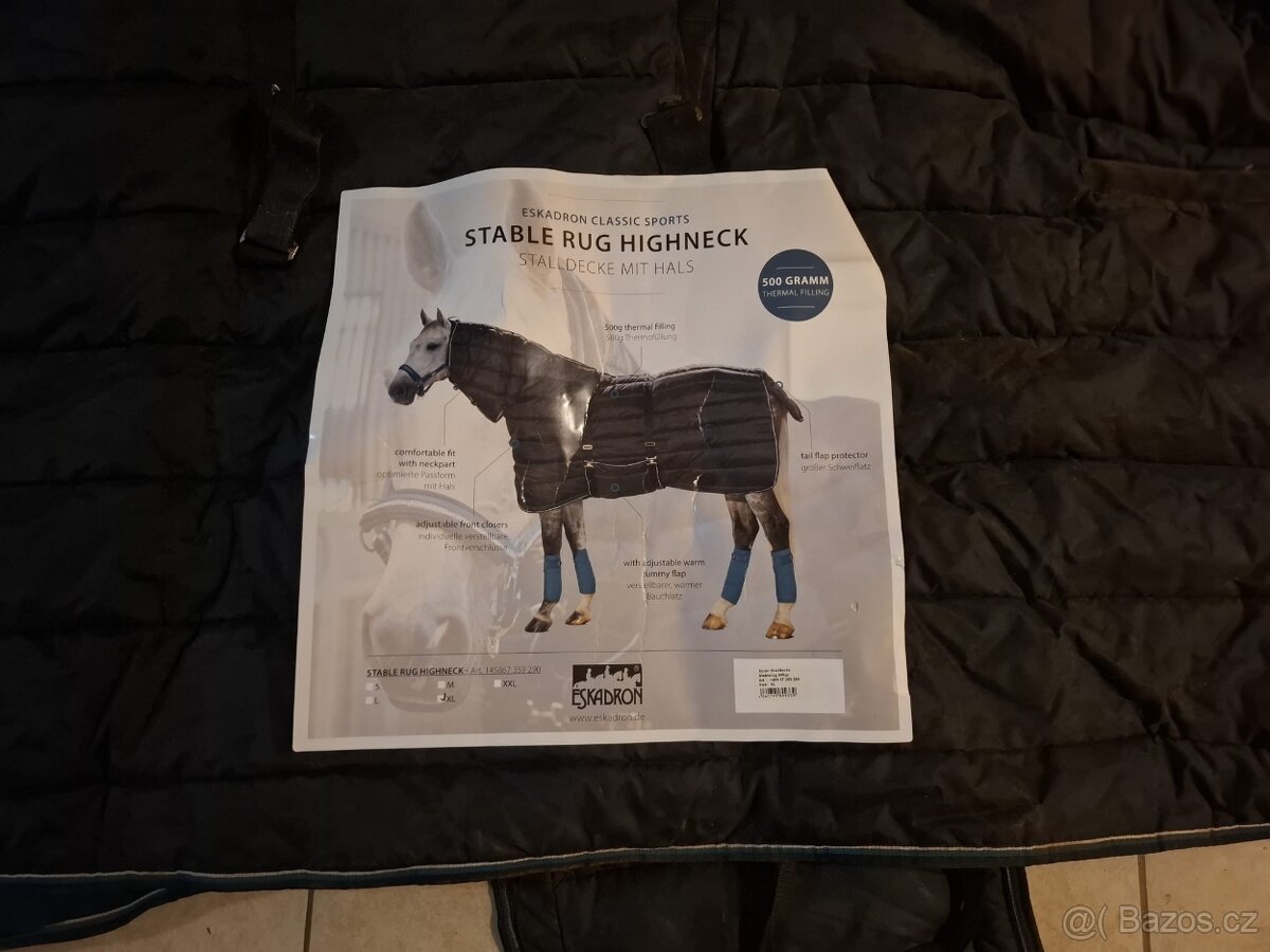 Stájová deka Eskadron 500g - 2