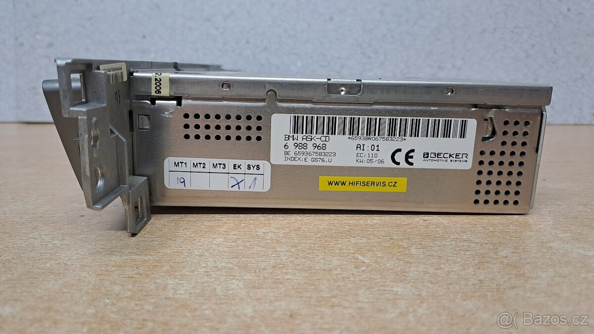 Autorádio Becker ASK BMW 7er E65 E66 - 2