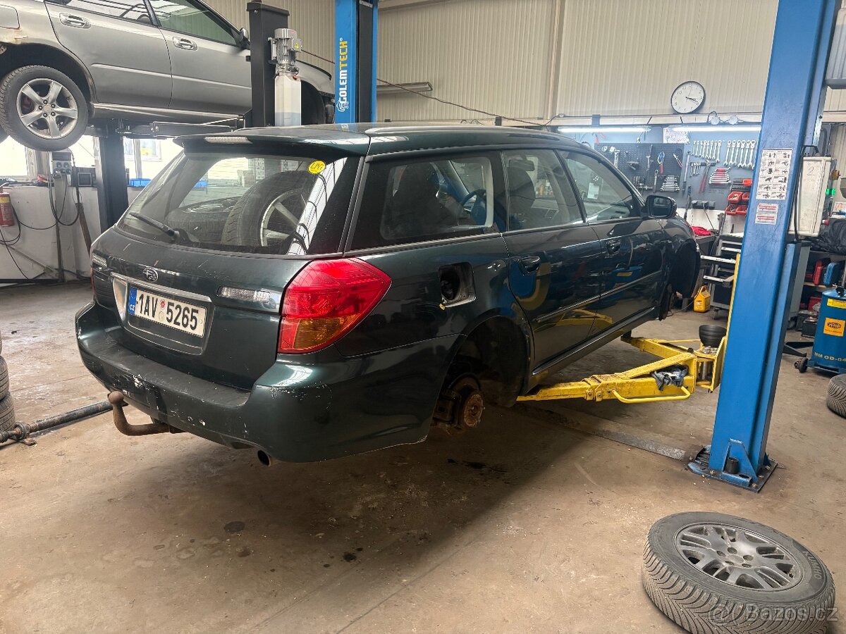 Náhradí díly Subaru Legacy BP 2.5 121kw - 2