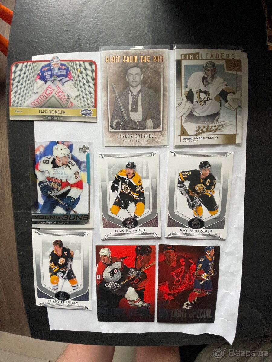 Nhl hokejove karty. I extraliga atd - 2