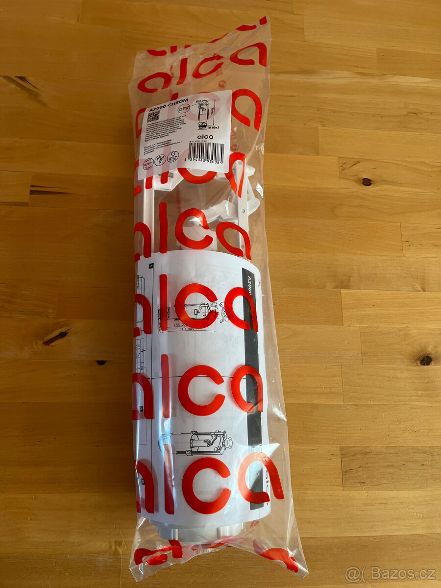 Splachovací souprava SA2000CHROM se STOP tlačítkem - 2