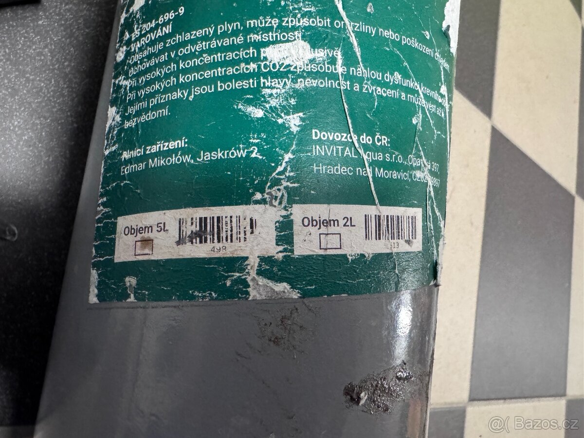 Co2 do akvária - 2
