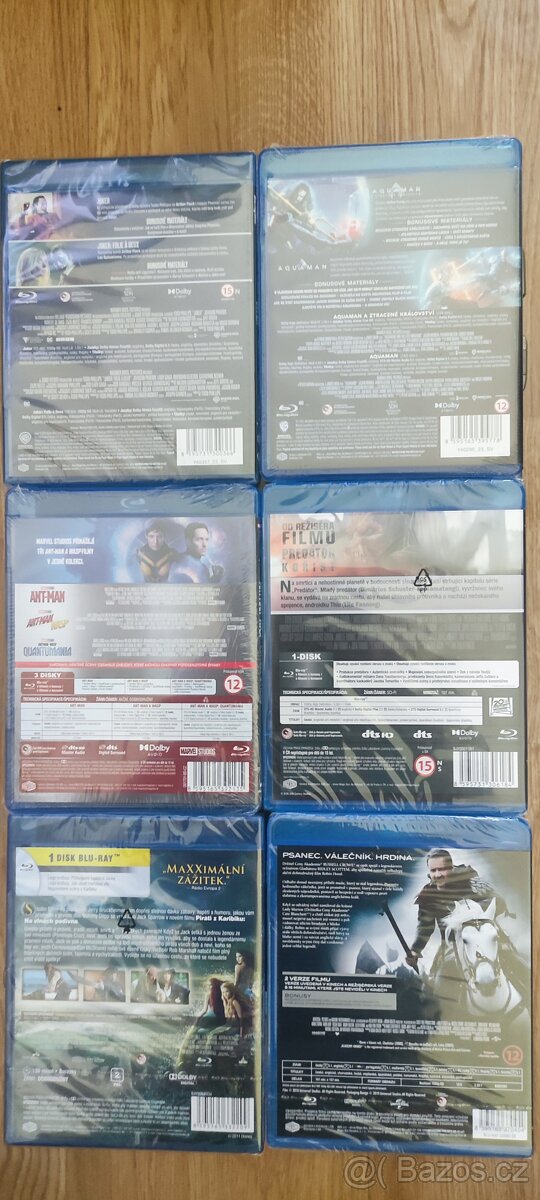 Prodám filmy na Blu-Ray Zabalené.5 - 2