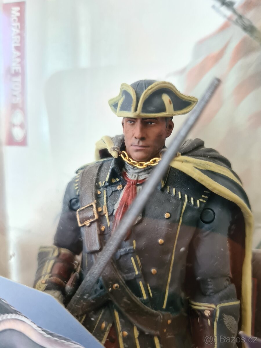 2 akční figurky Haytham Kenway + Aveline z Assassin's Creed - 2