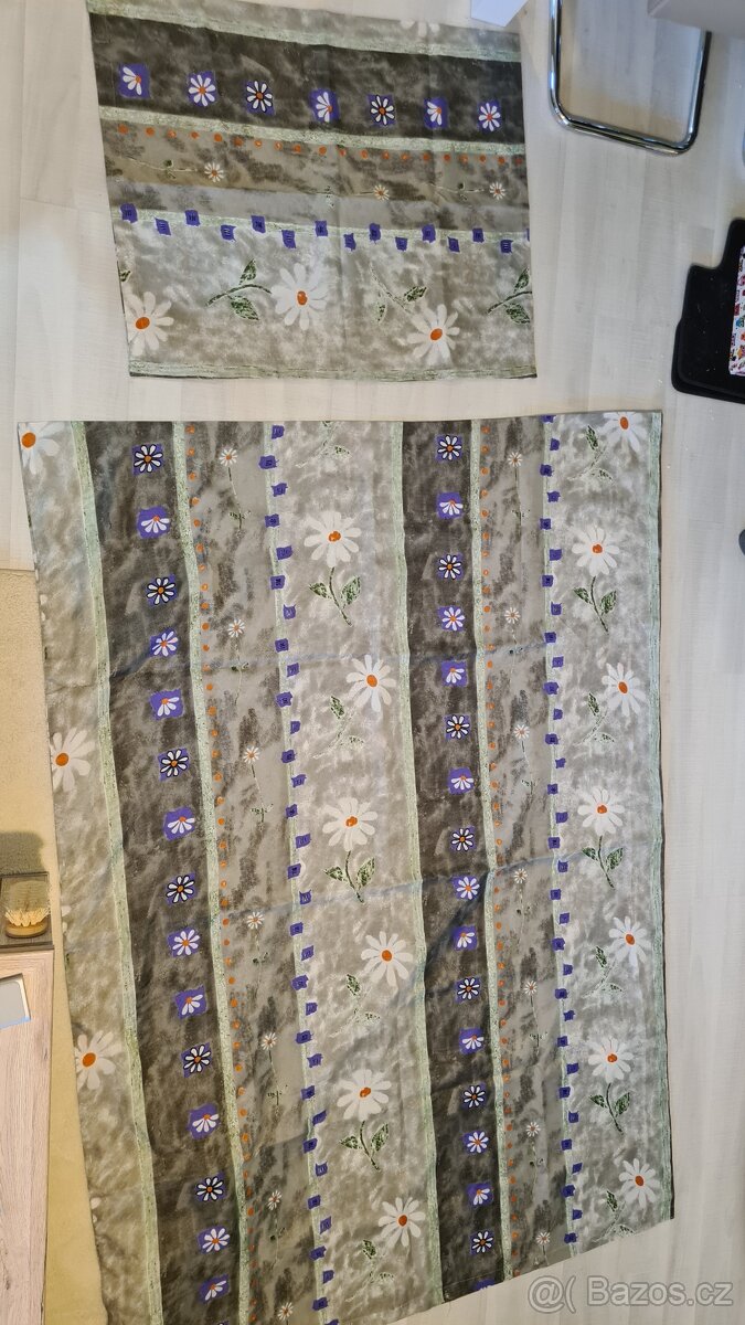 Šedé povlečení saténové - 2