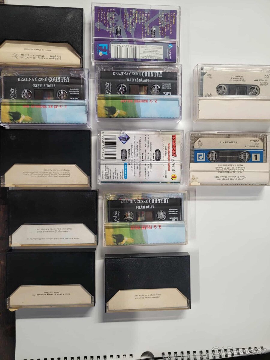 Magnetofonové kazety -country -Tučný,Rangers aj.18ks - 2