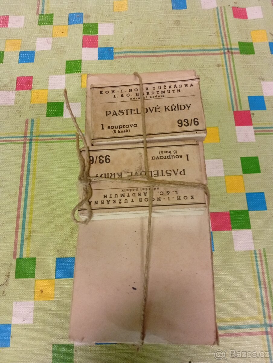 Sběratelský set RETRO KŘÍD (Barevné, Pastelové) - KOH-I-NOOR - 2
