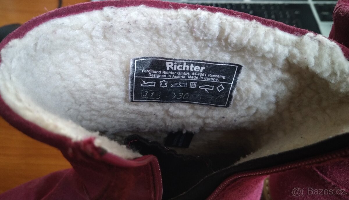 Dětské kožené boty vel 31 - 2