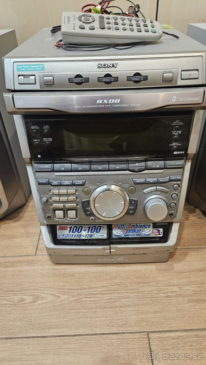 Věž Sony HCD-RXD8 - 2