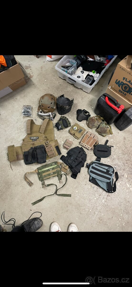 Prodám airsoft vybavení - 2
