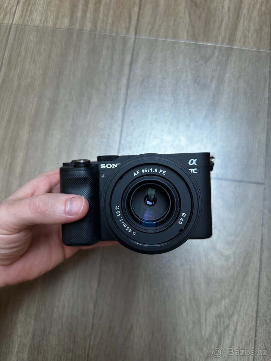 Prodám Sony a7c + Samyang 45 1.8 - 2