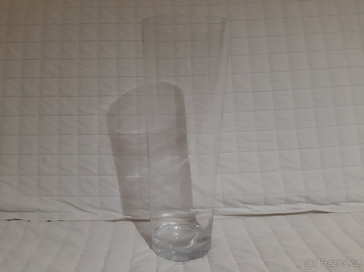 Váza SIA Conic, výška cca 43 cm, nepoužitá - 2