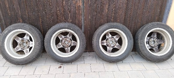 R15, 4x100 + letní pneu. - 2