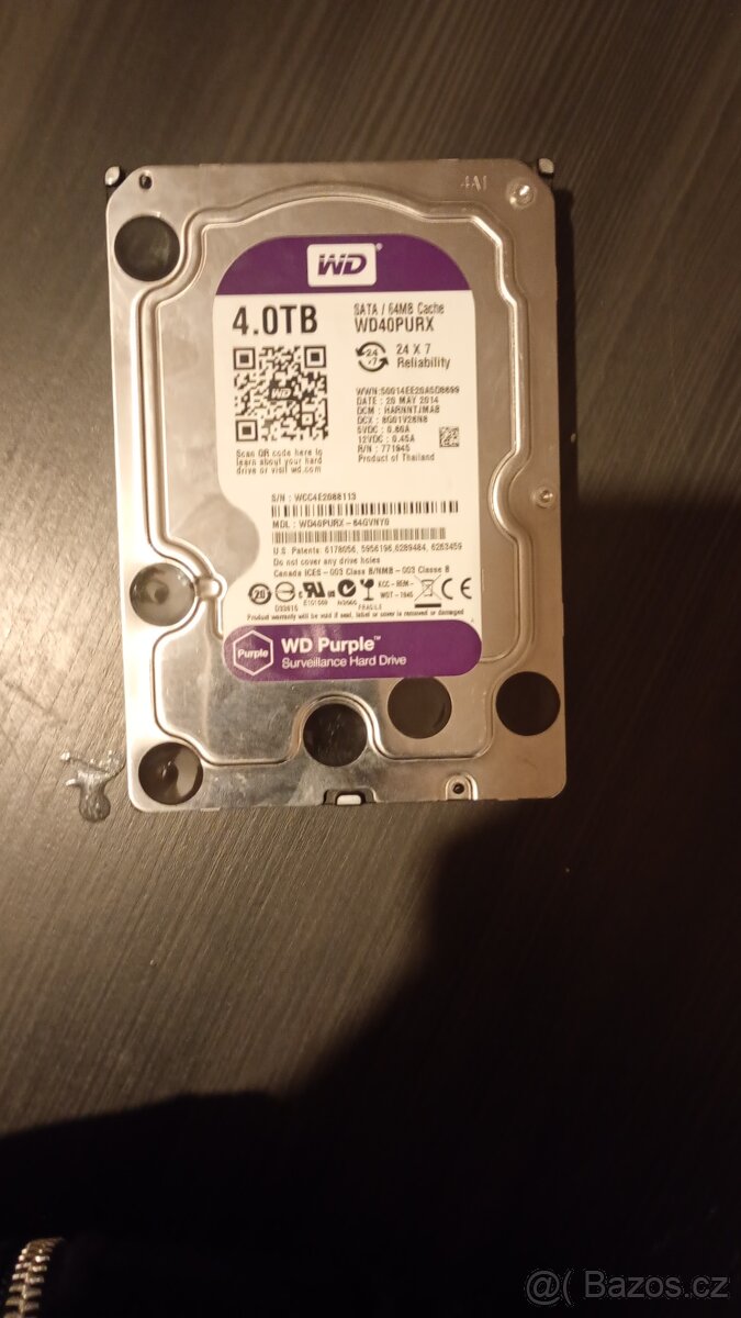 4 TB HDD WD Purple - 2