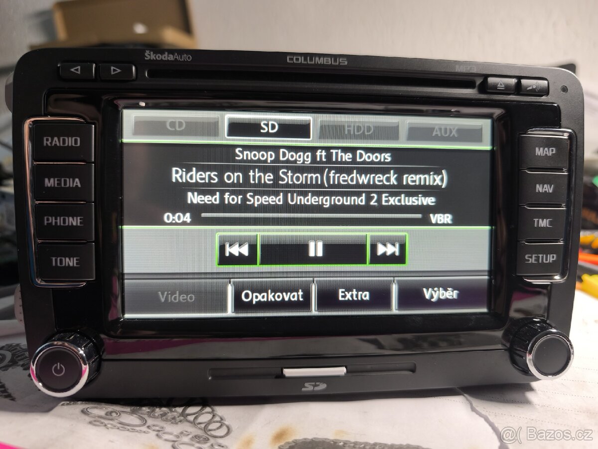 Columbus RNS510 3T0035680C LED aktualizované - 2