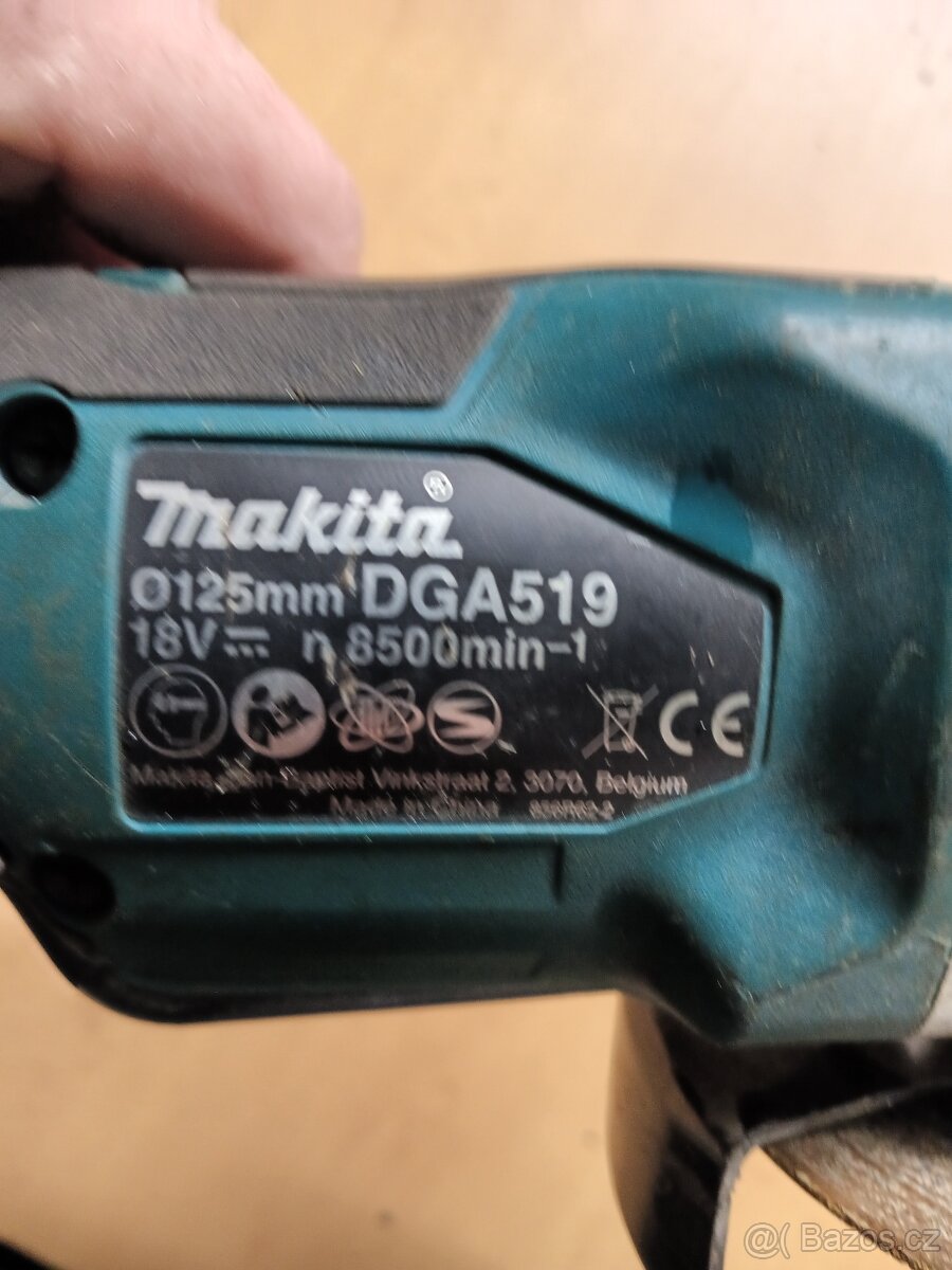 Bruska Aku Makita DGA519 - 2