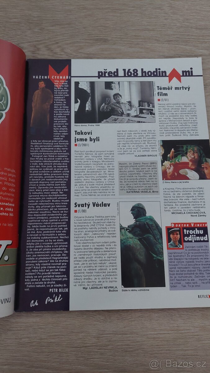 Časopis Reflex číslo 6/2001 - 2