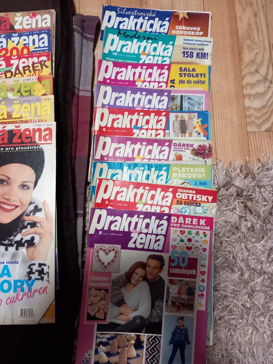 staré časopisy Praktická žena a Dorka - 2