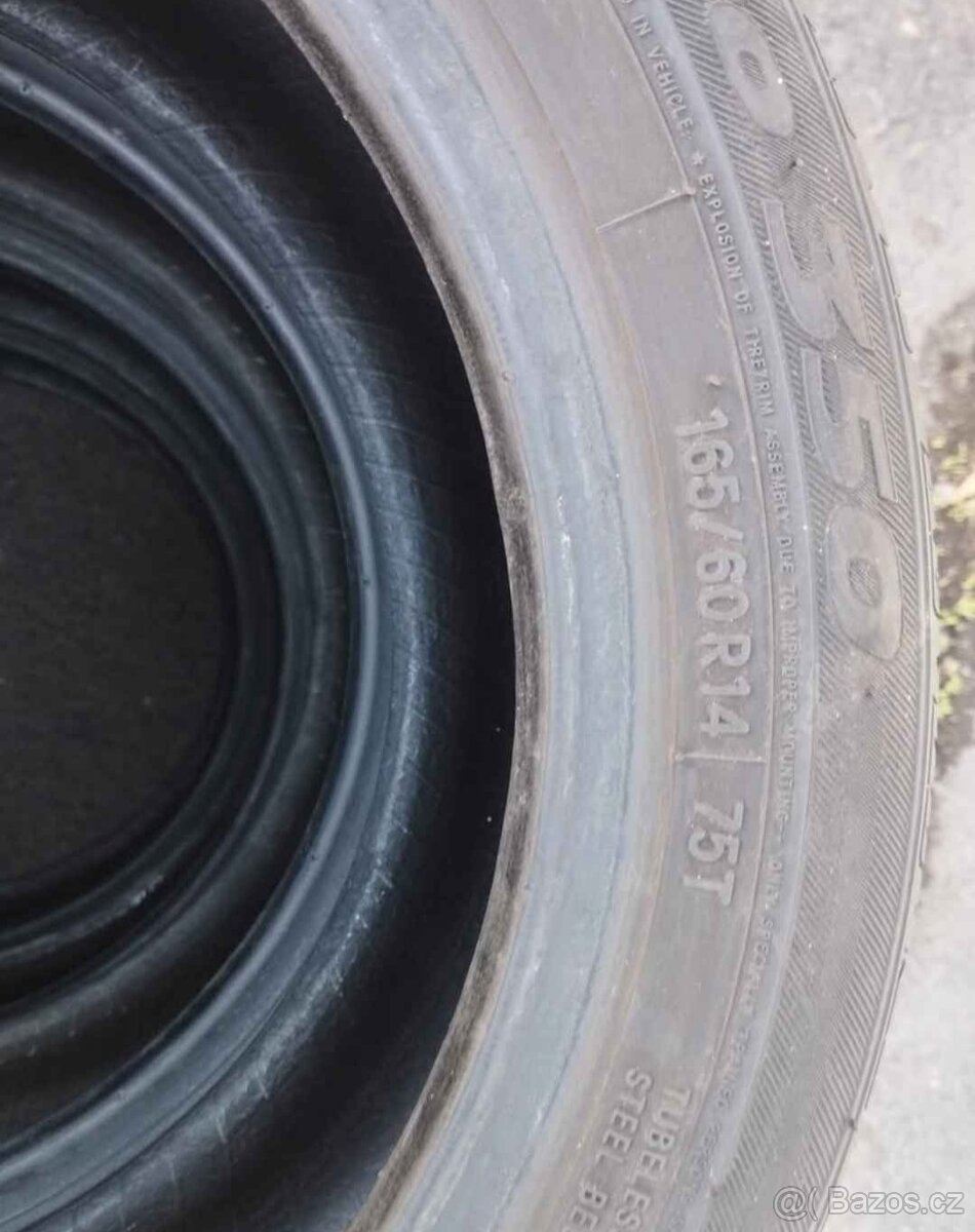 Letní pneu 165/60/14 Toyo - 2