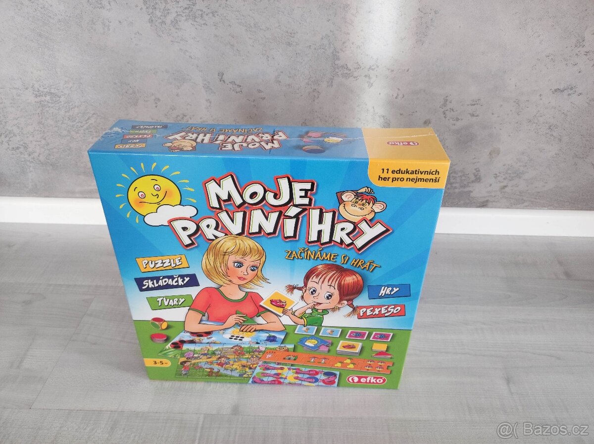 sada 11 her "Moje první hry" - NOVÉ, NEROZDĚLANÉ - 2