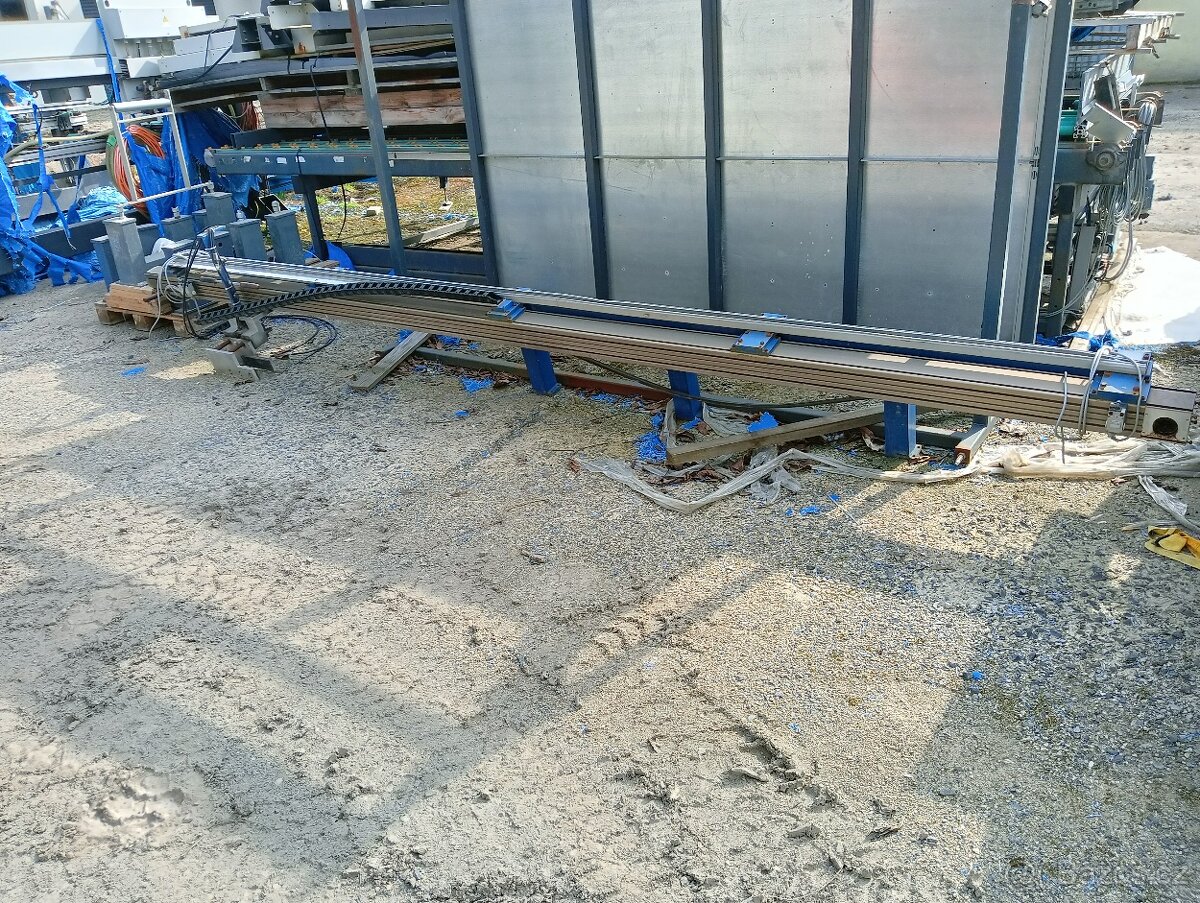 Lineární vedení cca 5 m, hliníkové s řemenem - 2