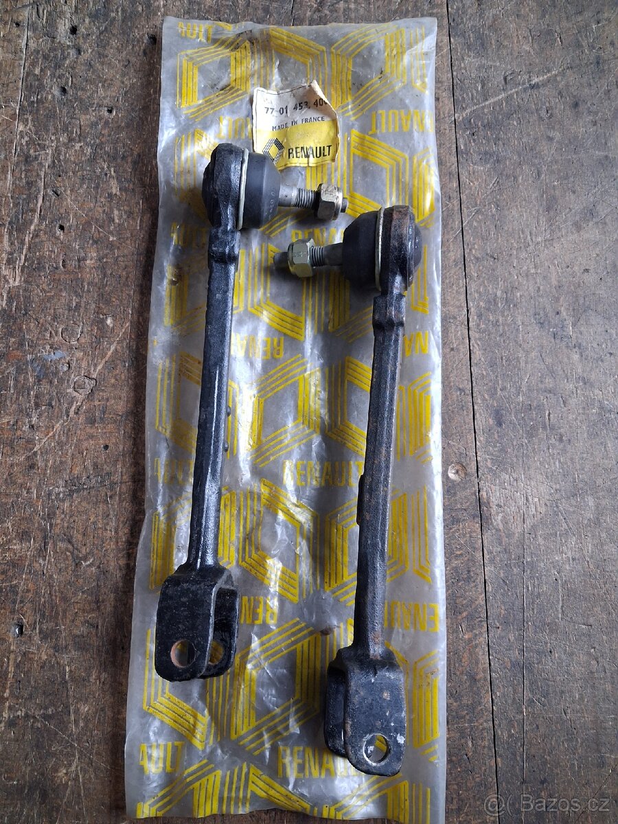 Přední náprava - díly Renault 8 - 2