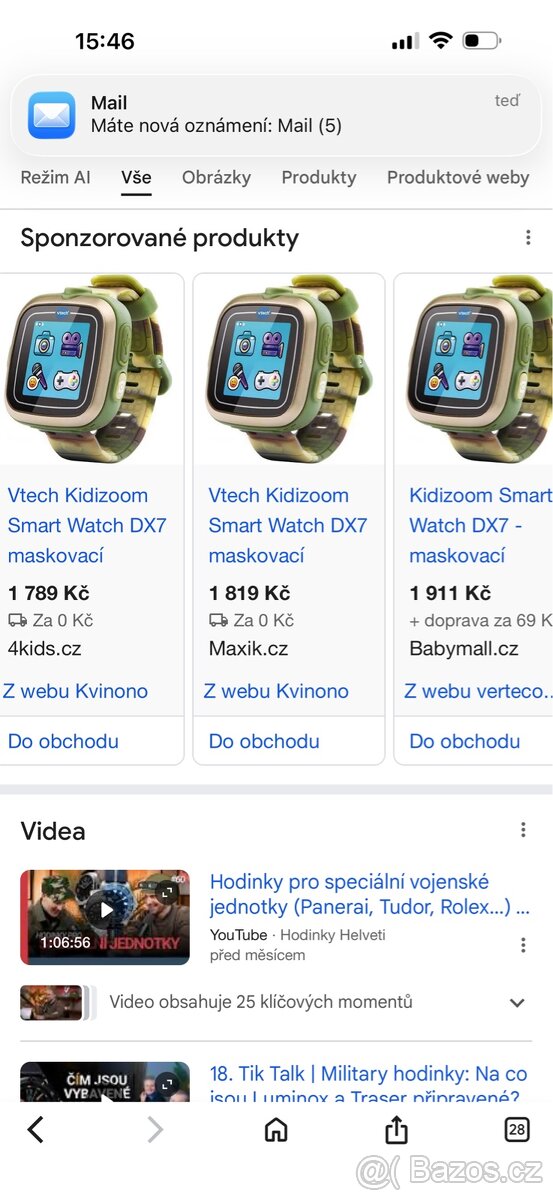 Luxusní, dětské, chytré hodinky VTech - 2