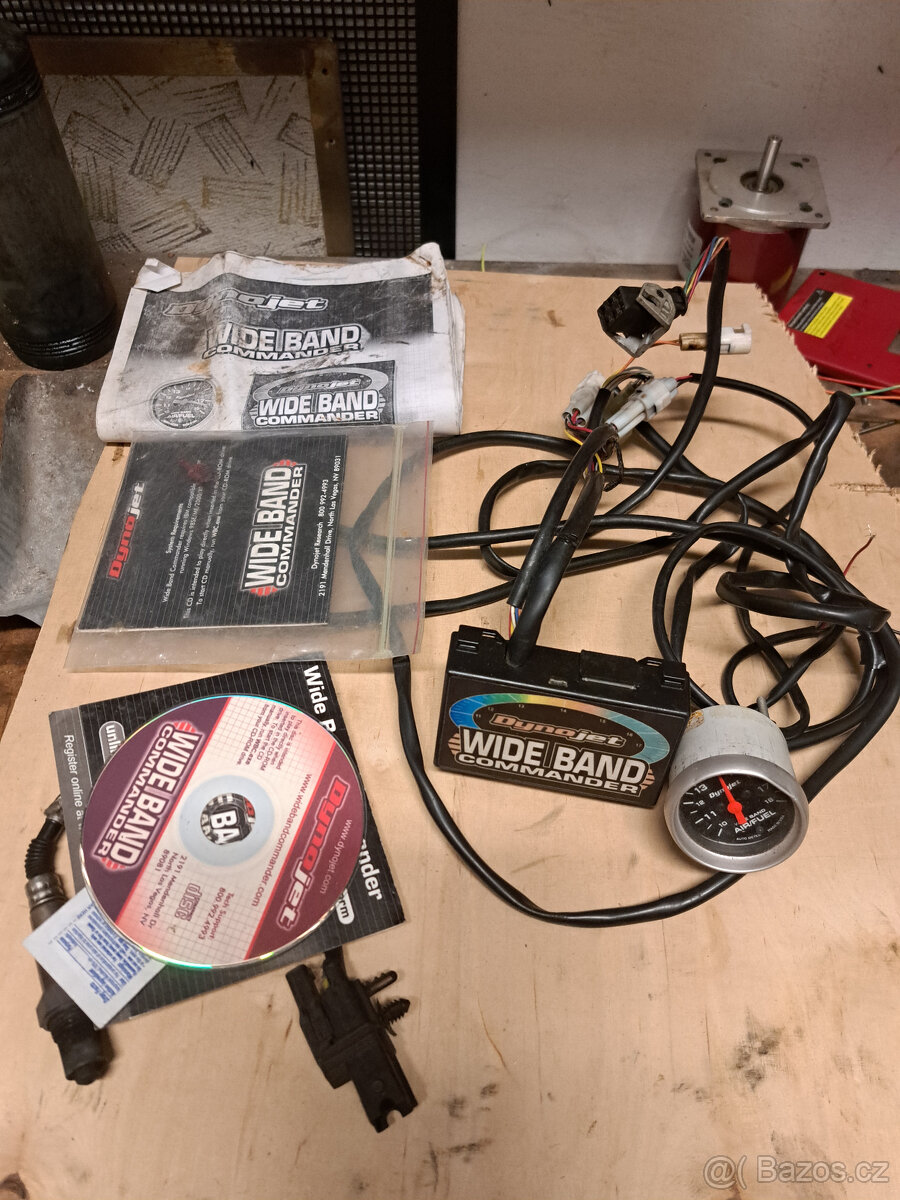 DynoJet Wideband Commander - logování - širokopásmá lambda - 2