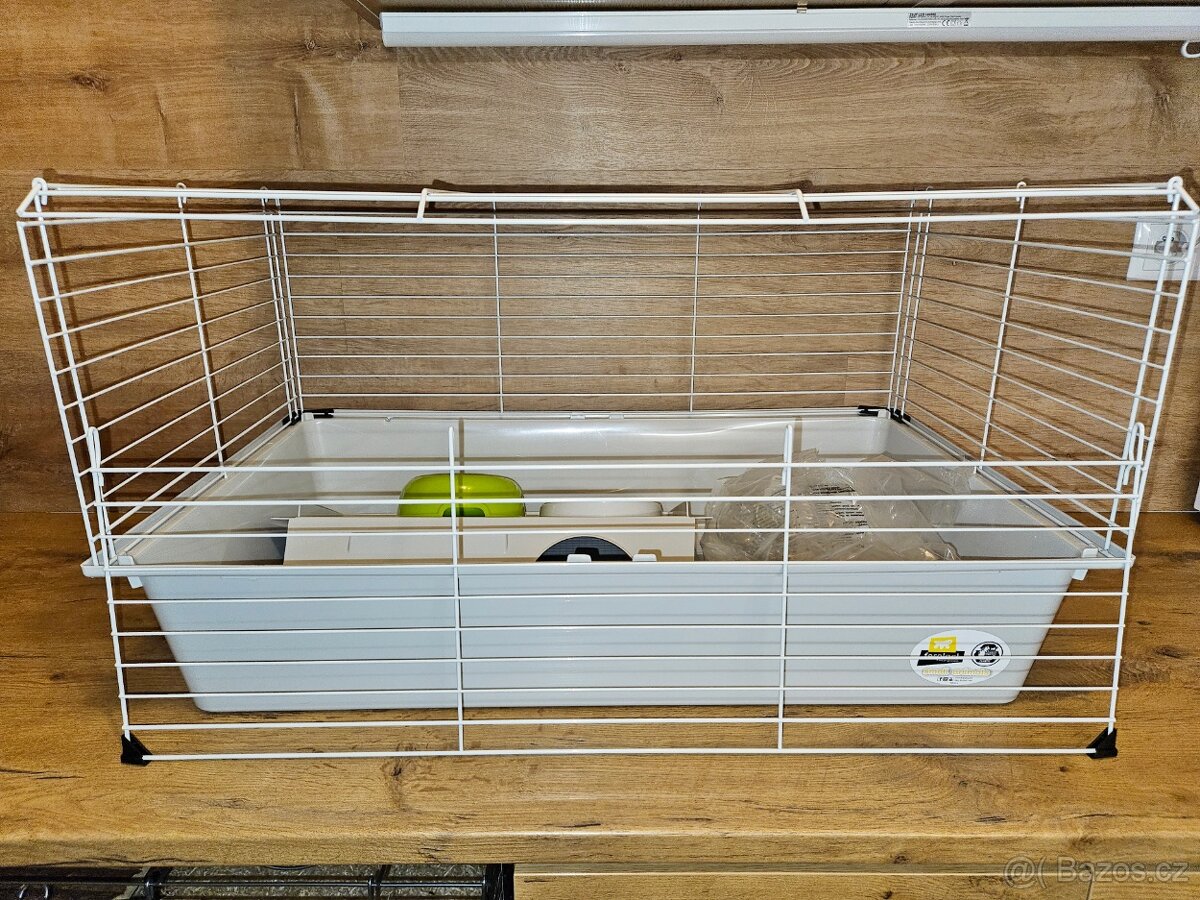 Klec Ferplast Cavia 80 pro morčata,s vybavením, nová - 2