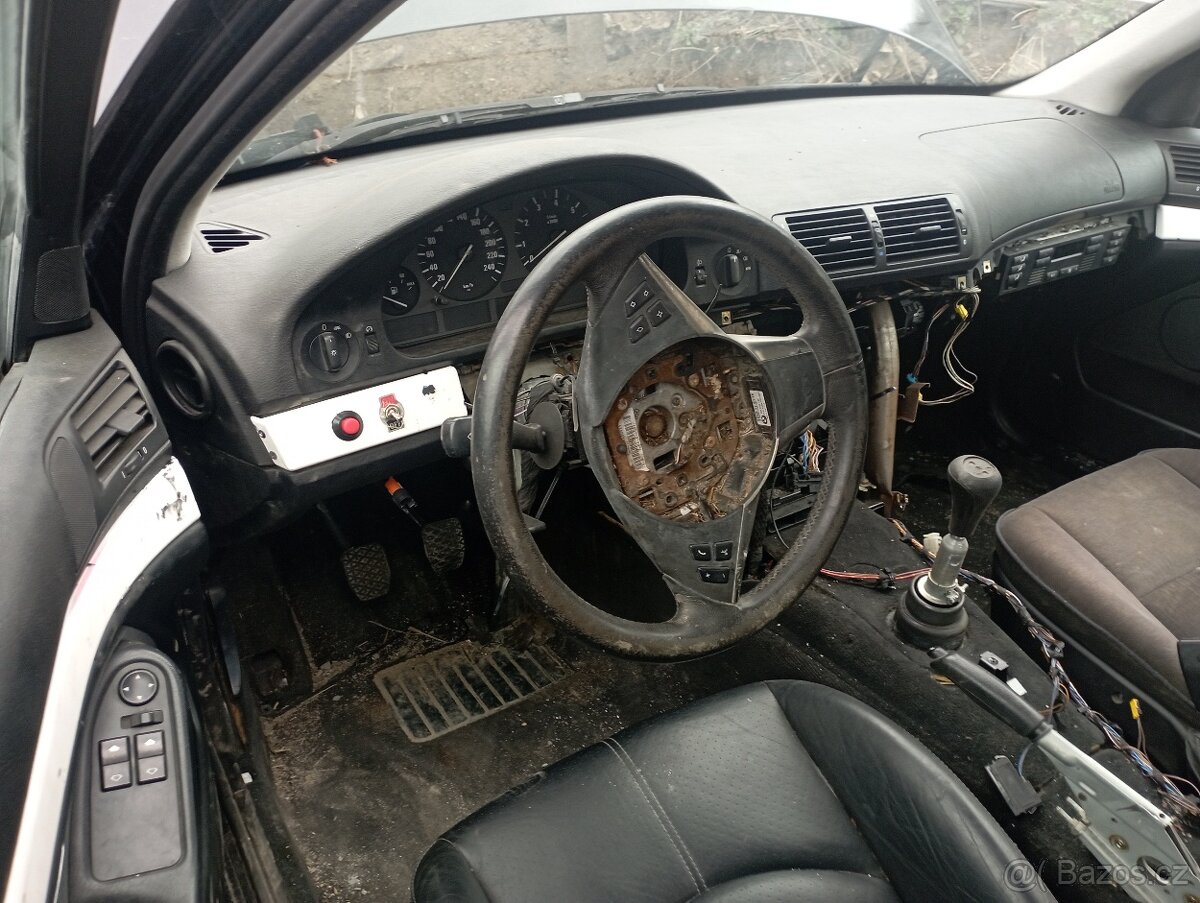 BMW E39 520i - drift , Winter , rally - 2