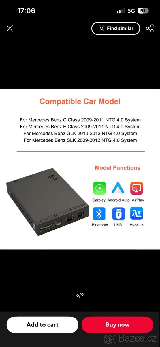 Carplay w204 - 2
