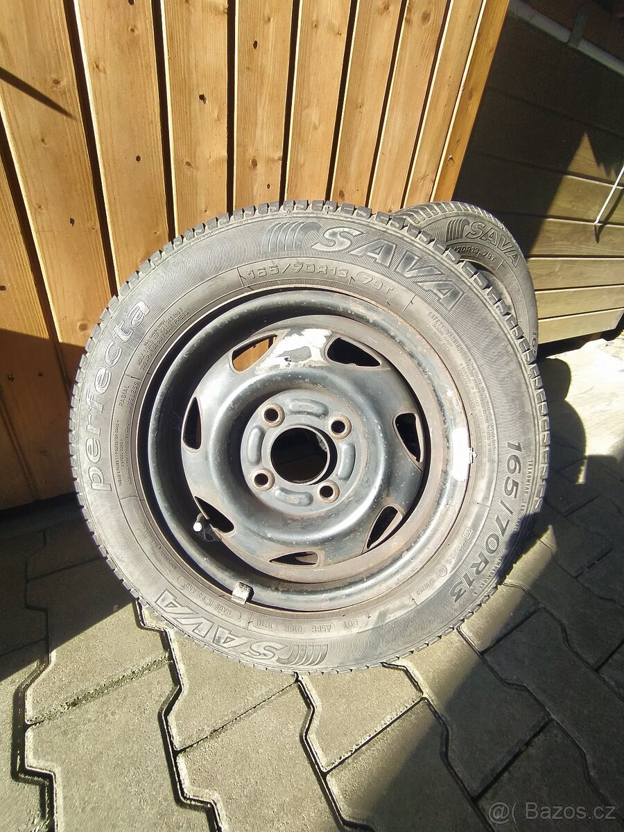 Prodám 4 ks obutá kola - 2