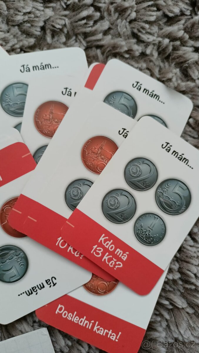 Já mám kdo má - PENÍZE - edukační hra 5+ - 2