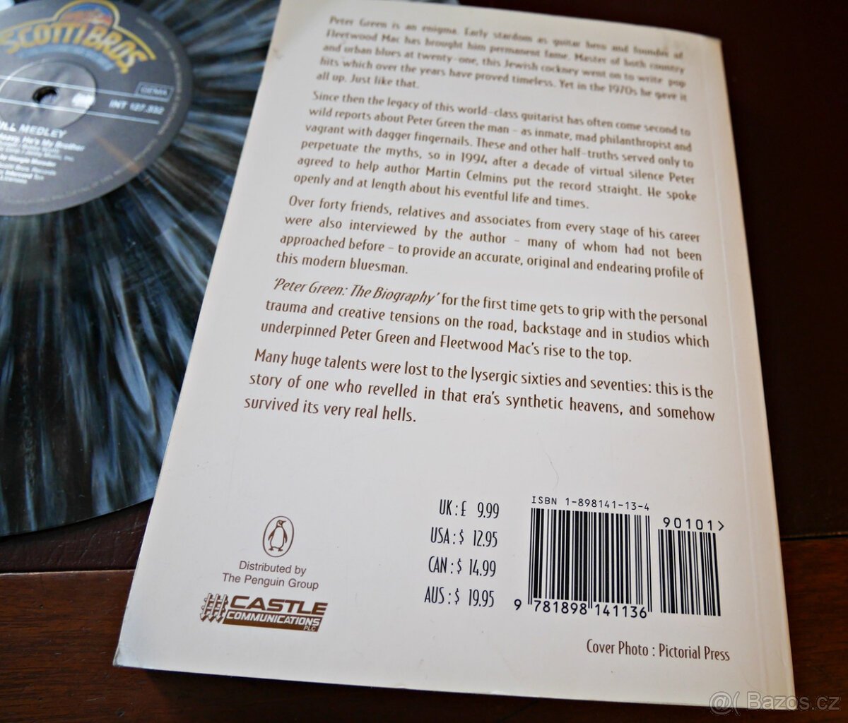 KNIHA PETER GREEN - FLEETWOOD MAC ( SIGNED ) - 2