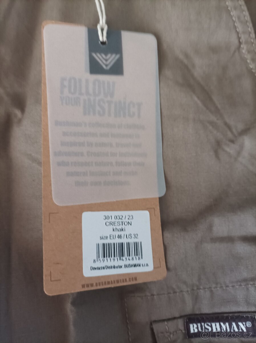 Bushman kraťasy Creston - Nové - 2