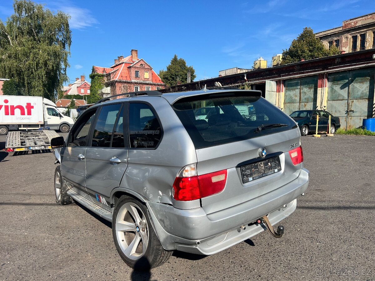 Bmw x5 e53 3.0d 135kw Titansilber na díly - 2