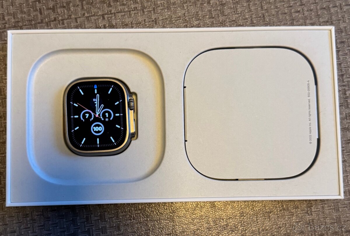 Apple Watch Ultra, TOP stav, nový pásek - 2