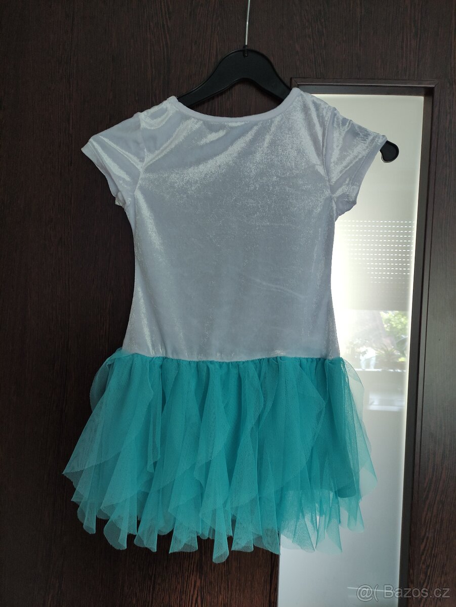 Prodám šatičky Elsa vel. 6 let - 2