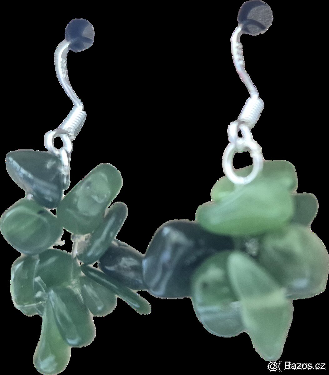 💚 Nefritové náušnice - 2