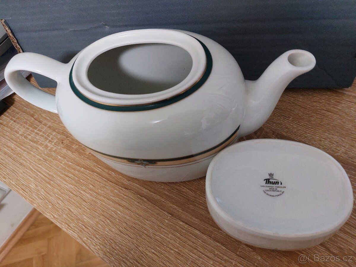 Porcelán konvice a cukřenka - 2